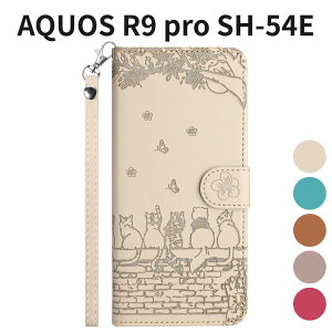 AQUOS R9 pro SH-54E P[X 蒠^ U[ Jo[ ϏՌ y X}zP[X ̉̔L fUC  킢 SHARP AQUOS R9 Pro SH-54E Ή TEDTIKJT