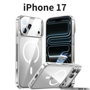 iPhone 17 Pro �P�[�X MAGIC JOHN �Ή� �N���A �|�b�v�J���X�^���h ���ϖh�~ �ϏՌ� ���^ �y�� ���C�����X�[�d�Ή� �X�}�z�P�[�X 6.3�C���`