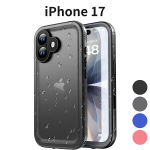 iPhone 17 hP[X SPORTLINK Sh IP68 h ho ϏՌ 360xSʕی CX[d tFCXIDΉ Xgbvt ^ Be C v[ CΉ 6.3C` ubN