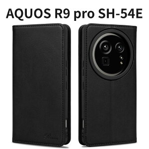 AQUOS R9 pro SH-54E P[X 蒠^ }Olbg X^h J[h[ 6.7C`Ή ubN