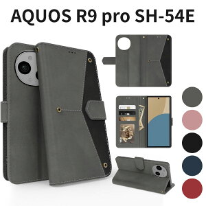AQUOS R9 pro SH-54E �P�[�X �蒠�^ ���z�^ �S�ʕی� �ϏՌ� �A�N�I�X R9/R10 �X�}�z�P�[�X �J�[�h���[ ���U�[�� �}�O�l�b�g �x���g�t�� ���u���Ή� SH-51E SH-M28 SH-51F SH-M31 �J�o�[ �O���[