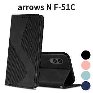arrows N F-51C �蒠�^�P�[�X ����PU���U�[ �X�^���h�@�\ �J�[�h�|�P�b�g �X�g���b�v�t�� �ϏՌ� ���z�^ �u���b�N