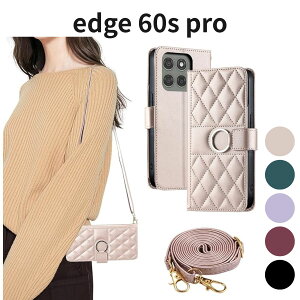 edge 60s pro �蒠�^�P�[�X Motorola Edge 60 Pro / 60s pro �J�o�[ �΂ߊ|�� ���|�� ��|�� �J�[�h�|�P�b�g�t�� �V�����_�[�x���g�t��