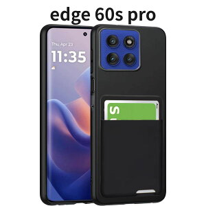 edge 60s pro �P�[�X TPU ���^ �y�� �ϏՌ� �w�ʎ��[ �J�[�h���[ �X�g���b�v�z�[���t�� ���ϖh�~ �w��h�~ �u���b�N