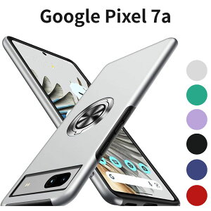 Google Pixel 7a �P�[�X �����O�t�� �ϏՌ� TPU×PC ��d�\�� �S�ʕی� 360°��]�X�^���h �y�� ���^ �ԍڃz���_�[�Ή� MIL�K�i �Ռ��z�� �w��h�~ �V���R�� �X�}�z�P�[�X ��