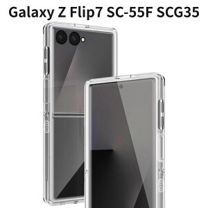 Galaxy Z Flip7 SC-55F SCG35 �P�[�X ���^ ���� PC �N���A �J�o�[ �ϏՌ� �h�w�� �ČRMIL�K�i �J�����ی� ���C�����X�[�d�Ή�