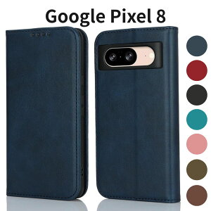 Google Pixel 8 �P�[�X �蒠�^ ���z�^ PU���U�[ �J�[�h���[ �����}�O�l�b�g ���u���X�^���h �ϏՌ� �ϖ��C �g�уJ�o�[ ���B���e�[�W�u���[