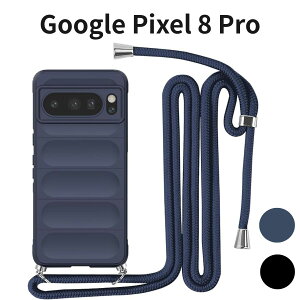 Google Pixel 8 Pro �P�[�X �l�b�N�X�g���b�v�t�� TPU �V���R�� �ϏՌ� �y�� �X�g���b�v���|�� �΂ߊ|�� ��|�� ��|�� �w��h�~ �����h�~ ���C�����X�[�d�Ή� �~�b�h�i�C�g�u���[