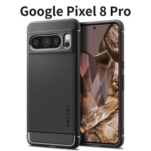 Google Pixel 8 Pro �P�[�X Spigen TPU �\�t�g �ČRMIL�K�i �ϏՌ� �Ռ��z�� ���h�~ �J�����ی� ���C�����X�[�d Qi�[�d �}�b�g�u���b�N ACS06314