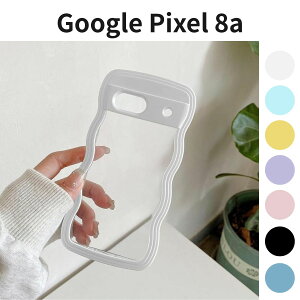 Google Pixel 8a �P�[�X �E�F�[�u �g�^�f�U�C�� ���� ������� ���� �ϏՌ� �l�C ���C�����X�[�d�Ή� �X�g���b�v�z�[���t�� �z���C�g