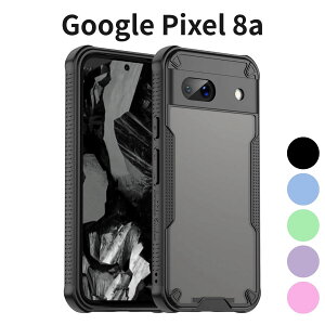 Google Pixel 8a �P�[�X �ϏՌ� TPU ������ ���΂ݖh�~ �X�g���b�v�t�� �y�� �G�A�N�b�V���� �l�� �����h�~ �_�� �w��h�~ ���C�����X�[�d�Ή� �u���b�N