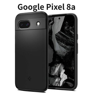Google Pixel 8a �P�[�X Spigen ���^ 27g �y�� �ϏՌ� ���炳�� �ČRMIL�K�i 2�d�\�� �����Y�ی� �w��h�~ �C�菝�h�~ ���C�����X�[�d �}�b�g�d�グ �u���b�N ACS07256