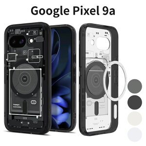 Google Pixel 9 Pro Fold �P�[�X Pixel 9a �Ή� Spigen �E���g���n�C�u���b�h MagFit ������ ���ϖh�~ MIL�K�i �[�������u���b�N