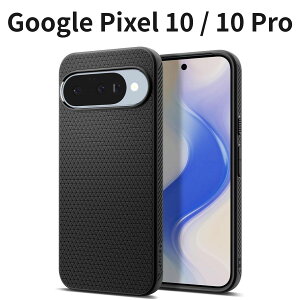 Google Pixel 10 / 10 Pro �P�[�X Spigen ���L�b�h�G�A ���^ �y�� TPU �ϏՌ� �ČRMIL�K�i �}�b�g�u���b�N