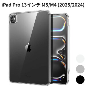 iPad Pro 13�C���` M5/M4 (2025/2024) �P�[�X ESR Classic �N���A ���^�y�� �ϏՌ� �n�[�h�w�� TPU�o���p�[ Pencil Pro/USB-C�Ή�