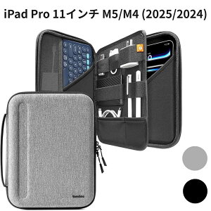 iPad Pro 11�C���` M5/M4 (2025/2024) tomtoc �n�[�h�X���[�u �������H ���ӏ������[ Pencil�Ή� �O���[