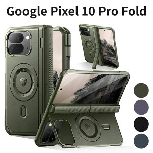 Google Pixel 10 Pro Fold Dexnor �}�O�l�b�g�P�[�X �O�ʕی�t�B�����t�� �q���W�ی� �t���{�f�B�ϏՌ� ���M�b�h�P�[�X �O���[��