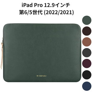 iPad Pro 12.9�C���` ��6/5���� (2022/2021) �Ή� �X���[�u�P�[�X 13�C���`�Ή� �h�� PU���U�[ �L�[�{�[�h������ �y���z���_�[�t�� �O���[��
