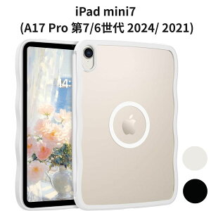 iPad mini7 (A17 Pro ��7/6���� 2024/ 2021) �Ή� �P�[�X MagSafe�Ή� N52�}�O�l�b�g �y�����[ ���˂��˃f�U�C�� ������ �n�[�hPC+TPU �ϏՌ� �ω��� �w��h�~ �y�� �}�b�g 8.3�C���` �z���C�g
