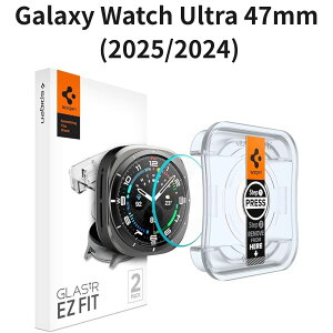 Galaxy Watch Ultra 47mm (2025/2024) �Ή� �K���X�t�B���� 9H�����K���X �S�ʕی� �\�t�L�b�g�t�� 2���Z�b�g