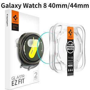 Galaxy Watch 8 40mm/44mm �K���X�t�B���� 9H�����K���X �i�m�R�[�e�B���O �w��h�~ �\�t�L�b�g�t�� 2���Z�b�g