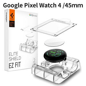 Google Pixel Watch 4 /45mm �t�B���� EPU�f�� �S�ʕی� �\��t���L�b�g�t�� 2���� EliteShield