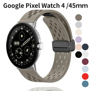 Google Pixel Watch 4 /45mm �V���R���o���h �}�O�l�b�g�N���X�v �h�� �y�� �ʋC�� �X�|�[�c �����x���g �j�����p �X�y�[�X�O���[