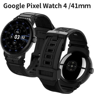 Google Pixel Watch 4 /41mm �X�|�[�c�o���h �y�� ���������\ ���� �J�[�{���� �}�b�g�d�グ ���M�b�h�o���h �u���b�N