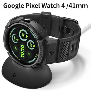 Google Pixel Watch 4 /41mm ��̌^�P�[�X �X�|�[�c�o���h �ϏՌ� �����h�~ ���h�~ ��d�Œ� �ی�J�o�[ ���M�b�h�A�[�}�[�v��