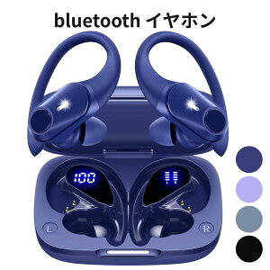 bluetooth �C���z�� GOLREX ���C�����X�C���z�� ���|���� �ő�40���ԍĐ� Hi-Fi���� AAC�Ή� LED�c�ʕ\�� IPX7�h�� Type-C�[�d QI�[�d �}�C�N���� �Ў� �����Ή� �����j���O �X�|�[�c �ʋ� Web��c