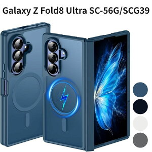 Galaxy Z Fold8 Ultra SC-56G/SCG39 �P�[�X MagSafe�Ή� ������ �u���[ Galaxy Z Fold7 ���@��Ή� ���^ �X�}�z�P�[�X
