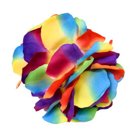 【即納】コサージュ 髪飾り 薔薇 大きい ヘアクリップ フラダンス 小物 社交ダンス アクセサリー ベリーダンス T52186 レディース/ガールズ バンスクリップ/直径約12cm 30cp PNF