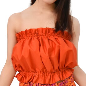 【即納】フラダンス衣装 チューブトップ ベアトップ 日本製 トップス フラ 衣装 ハワイ ハワイアン タヒチアン ダンス衣装 大人 レディース 綿混 ノースリーブ/ショート丈/カップなし/無地/ゴム入/ 全16色 フリー U340Z5 [M便 3/4]zik-t PNF