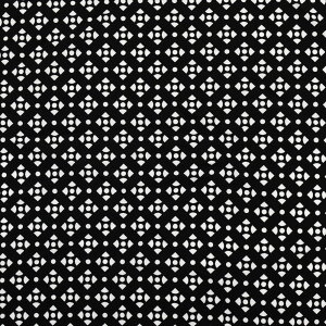 【即納】生地 W巾 幾何学柄生地 (約153cm巾x3mカット済)布地 服地 柄 総柄 ジオメトリック プリント生地 小物生地 衣装生地 ハンドメイド 柄生地 幅広 マルチカバー インテリア生地 ブラック ブ