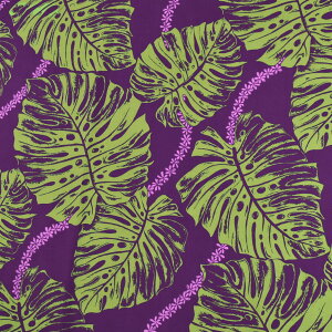 【即納】【アウトレット生地】生地 ハワイ柄 ハワイアン柄生地(約114cm巾x1mカット済) 布 柄 ハワイアンプリント生地 パウスカート生地 フラダンス衣装の材料 クッションカバー 綿混 ネイビ