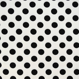 【即納】生地 W巾 水玉ストレッチ生地 (約180cm巾x3mカット済) ドット生地 水玉生地 〔水玉の大きさ:約2.5cm〕ストレッチ素材 布 光沢 伸びる ソフト ステージ コスチューム 衣装生地 オリジナ