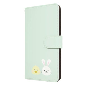 Google Pixel8a ケース 手帳型 グーグルピクセル8a カバー アニマル うさぎ ヒヨコ 兎 おしゃれ かわいい スマホケース スマホカバー メンズ レディース 携帯ケース 携帯カバー 手帳ケース 手帳カ