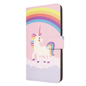Google Pixel8a ケース 手帳型 グーグルピクセル8a カバー ユニコーン ゆめかわいい 虹 レインボー スマホケース スマホカバー メンズ レディース 携帯ケース 携帯カバー 手帳ケース 手帳カバー