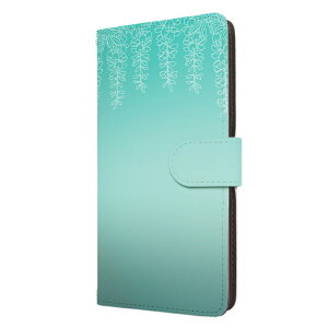 Galaxy A41 ケース 手帳型 ギャラクシーa41 カバー 藤の花 花柄 藤 フジ 花 シンプル グラデーション かわいい おしゃれ スマホケース スマホカバー メンズ レディース 携帯ケース 携帯カバー 手