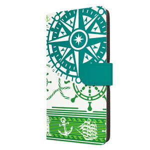 AQUOS wish3 ケース 手帳型 アクオスウィッシュ3 カバー マリン イカリ 夏 海 おしゃれ かわいい スマホケース スマホカバー メンズ レディース 携帯ケース 携帯カバー 手帳ケース 手帳カバー