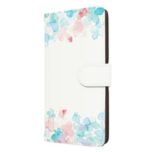 Galaxy Note10 ケース 手帳型 ギャラクシーノート10 カバー 花 大人 シンプル 花柄 水彩風 おしゃれ かわいい スマホケース スマホカバー メンズ レディース 携帯ケース 携帯カバー 手帳ケース 手