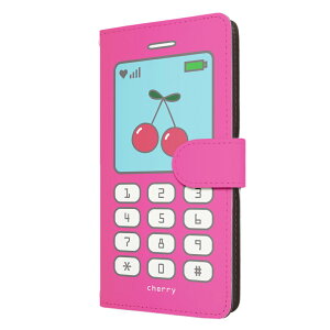 Google Pixel8 ケース 手帳型 グーグルピクセル8 カバー ガラパゴス ガラケー風 レトロ チェリー かわいい スマホケース スマホカバー メンズ レディース 携帯ケース 携帯カバー 手帳ケース 手帳