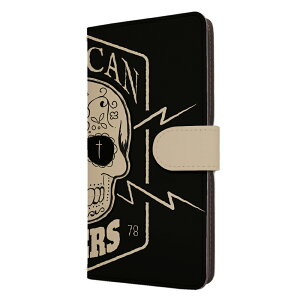 AQUOS R10 SH-51F / A501SH / SH-M31 ケース 手帳型 アクオスr10 カバー メキシカン ライダー モーターサイクル ドクロ おしゃれ スマホケース スマホカバー メンズ レディース 携帯ケース 携帯カバー