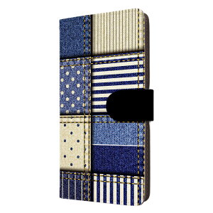 Galaxy A55 5G ケース 手帳型 ギャラクシーa55 カバー ジーンズ柄 ジーパン柄 カジュアル かわいい おしゃれ スマホケース スマホカバー メンズ レディース 携帯ケース 携帯カバー 手帳ケース 手