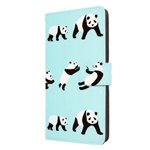 Google Pixel8Pro ケース 手帳型 グーグルピクセル8プロ カバー パンダ panda イラスト かわいい アニマル ぱんだ スマホケース スマホカバー メンズ レディース 携帯ケース 携帯カバー 手帳ケース