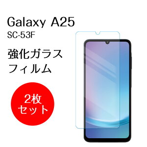 �y������ 2���Z�b�g�z galaxy A25 �t�B���� GalaxyA25 SC-53F �����K���X �K���X�t�B���� �ی�t�B���� �t�� ��ʕی� �K���X�V�[�g Galaxy �X�}�z ���{�� ���Ɏq AGC �g�p �o���K�[�h