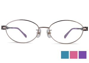 シャコンヌ Chaconne C-3401 3color 伊達 度付き 老眼鏡 遠近両用 日本製 軽量 チタン レディース 婦人 メガネ めがね 眼鏡 新品 送料無料 51□16