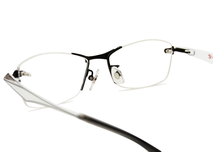 クロニック CHRONIC ch-140 c.4 マットブラック / ホワイト MADE IN JAPAN 伊達 メガネ めがね 眼鏡 新品 送料無料  54□17 ch001 | アイカフェ