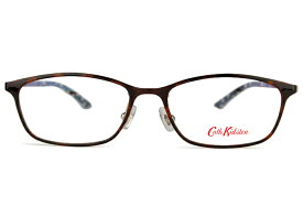 キャスキッドソン Cath Kidston 84-0002 c.1 ブラウンデミ 超弾性 超軽量 度付き 伊達 メガネ 眼鏡 めがね 新品 送料無料 55□17