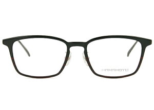 ハマモト HAMAMOTO ht-565 c.1 ht9 ブラックレッドハーフ×グレー / シルバー 伊達 メガネ めがね 眼鏡 度付き メンズ レディース 新品 送料無料